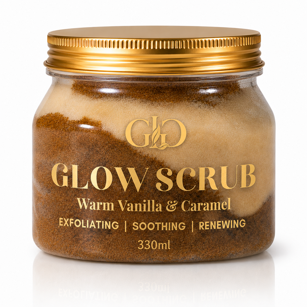 GLG Warm Vanilla & Caramel Glow Scrub