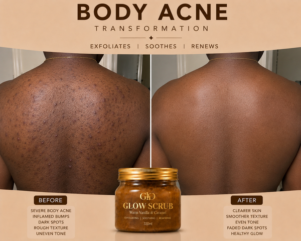 GLG Warm Vanilla & Caramel Glow Scrub