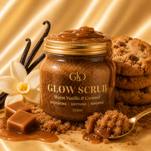 GLG Warm Vanilla & Caramel Glow Scrub